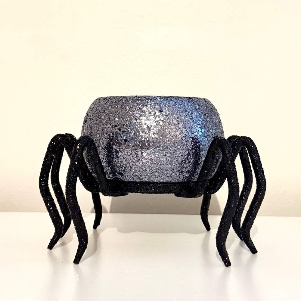 Bath and Body Works Bling Spider Candle Holder Pedestal!